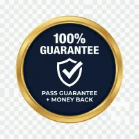100% money-back guarantee badge
